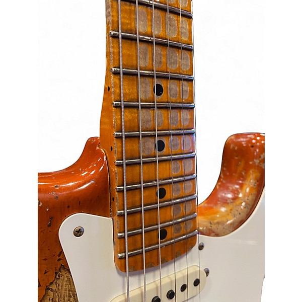 Used 2022 Fender 2022 LTD custom shop red hot stratocaster sherl SHERL Solid Body Electric Guitar