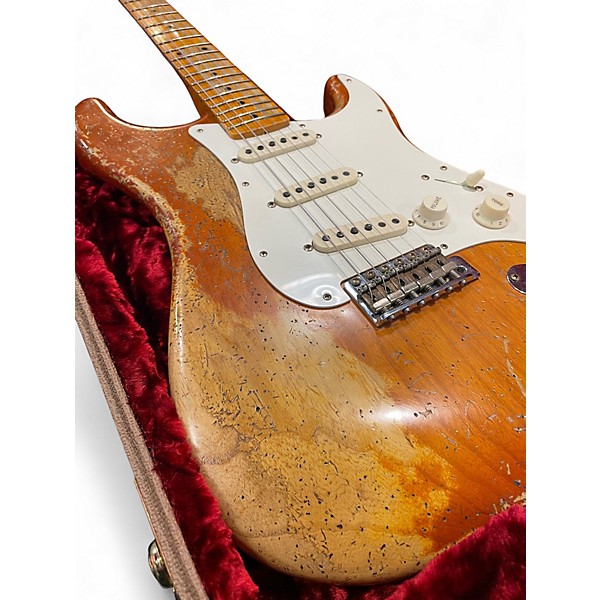 Used 2022 Fender 2022 LTD custom shop red hot stratocaster sherl SHERL Solid Body Electric Guitar