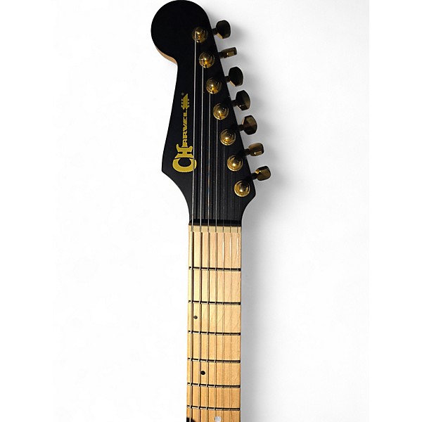 Used Charvel Angel Vivaldi Signature DK24-7 Nova Flat Black Solid Body Electric Guitar