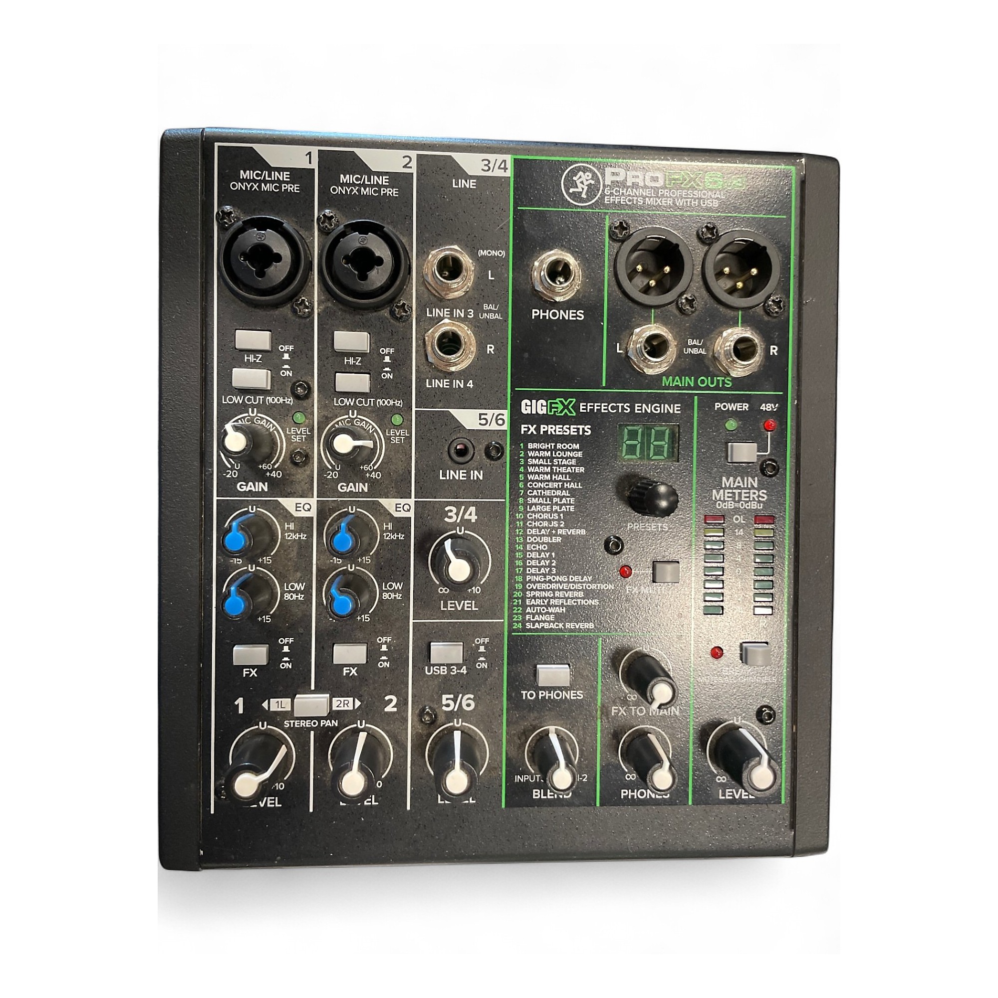 Used Mackie Used Mackie PROFX6V3 Unpowered Mixer | Guitar Center