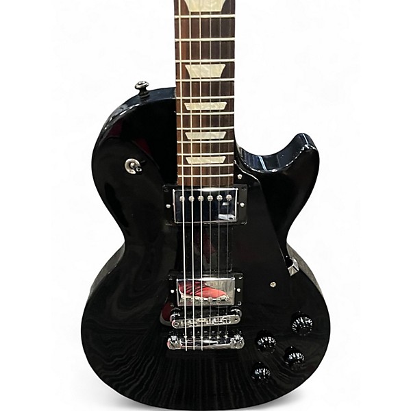 Used 2022 Gibson Les Paul Studio Black Solid Body Electric