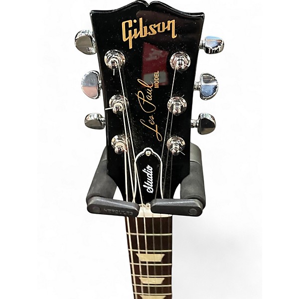Used 2022 Gibson Les Paul Studio Black Solid Body Electric