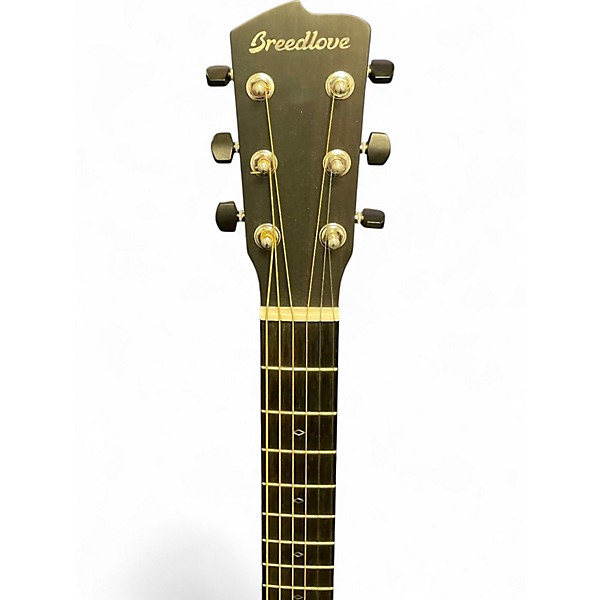 Used Breedlove Premier Concerto Redwood Edgeburst Acoustic Electric Guitar