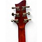 Used Aio Wolf W400 Trans Amber Solid Body Electric Guitar