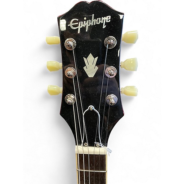 Used Epiphone ES355 Cherry Hollow Body Electric Guitar