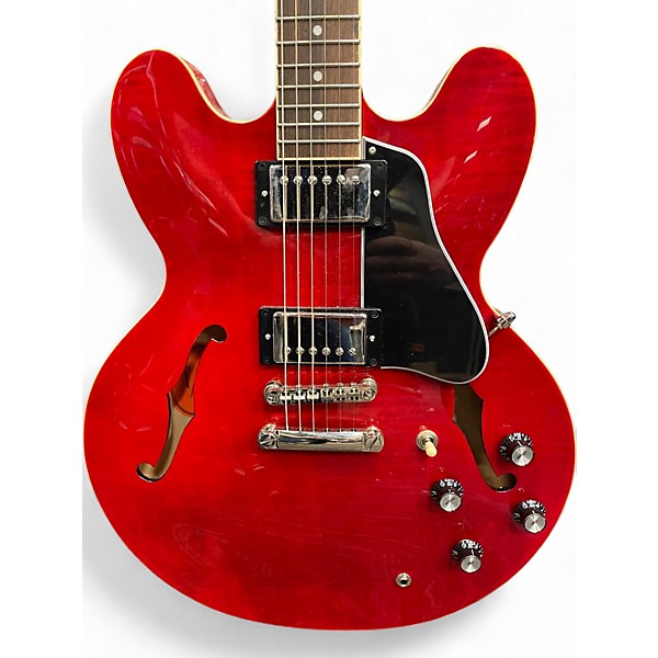 Used Epiphone ES355 Cherry Hollow Body Electric Guitar