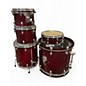 Used Premier 5 Piece CABRIA XPK Trans Red Drum Kit thumbnail