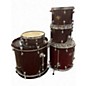 Used Premier 5 Piece CABRIA XPK Trans Red Drum Kit
