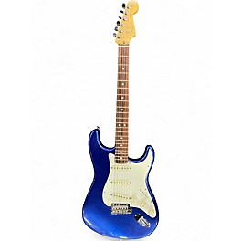 Used Fender American Standard Stratocaster Blue Solid Body Electric Guitar