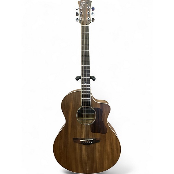 Used Faith FPNCECF - Neptune Cutaway Electro Coffee Brown Acoustic Guitar