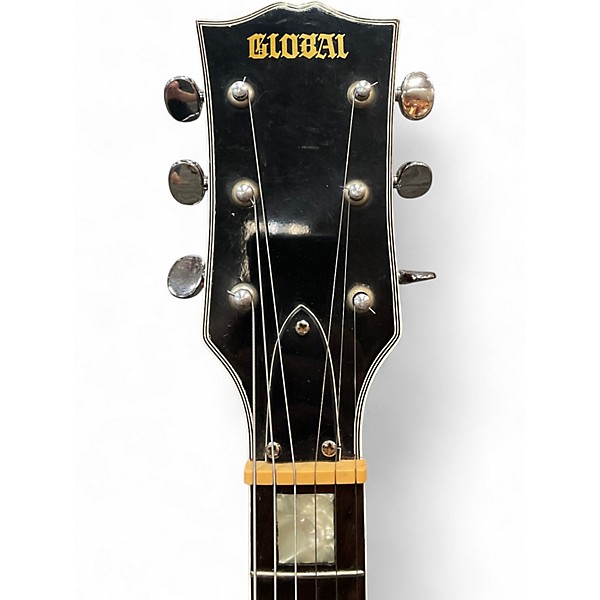 Used Global LP90 2 Color Sunburst Solid Body Electric Guitar