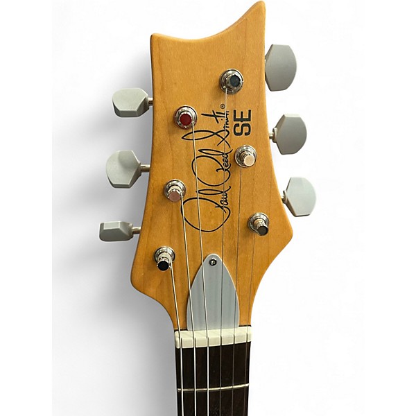 Used PRS SE Silver Sky Green Solid Body Electric Guitar