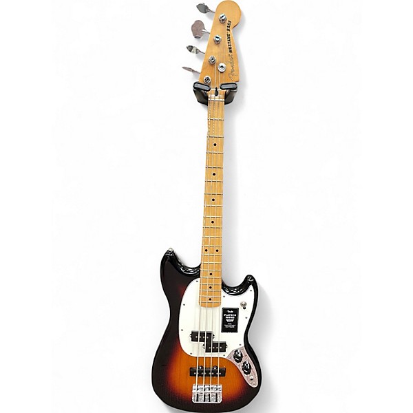 Used Fender Player II Mustang Bass PJ 2 Color Sunburst Electric Bass Guitar