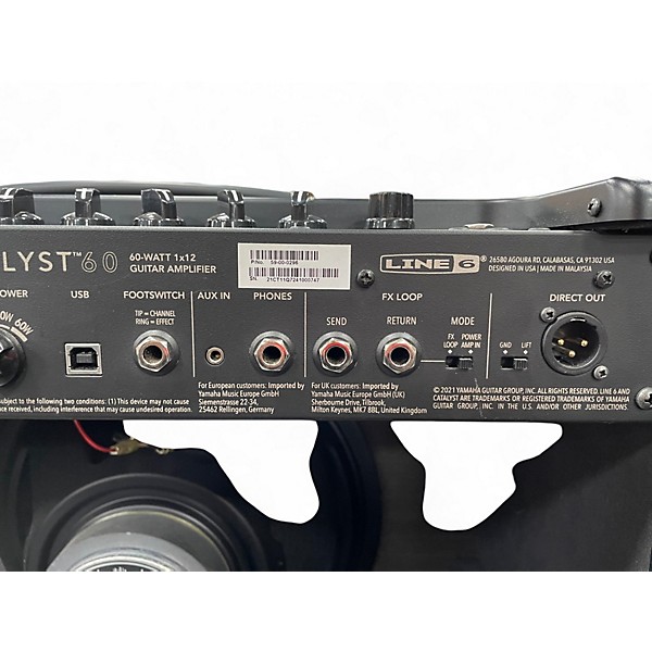 Used Line 6 Catalyst 60 Guitar Combo Amp