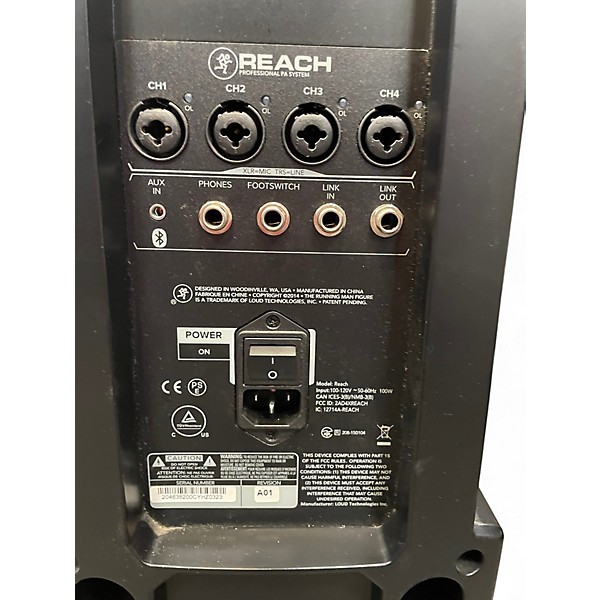 Used Mackie Reach Powered Speaker