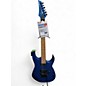 Used 2010s Ibanez RG3XXV RG 25th Anniversary Lazer Blue Solid Body Electric Guitar