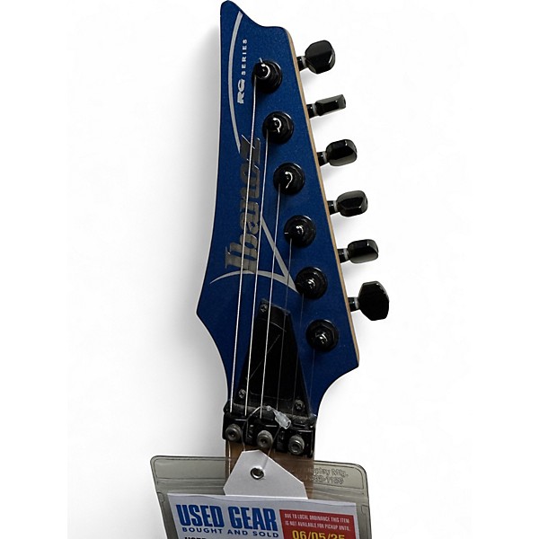 Used 2010s Ibanez RG3XXV RG 25th Anniversary Lazer Blue Solid Body Electric Guitar