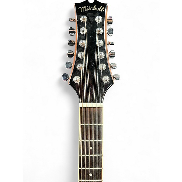 Used Mitchell MD-100S-12E/N Natural 12 String Acoustic Guitar