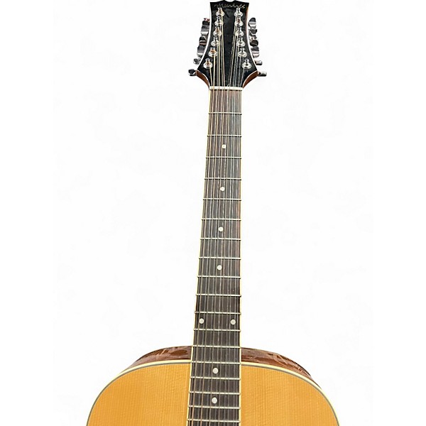 Used Mitchell MD-100S-12E/N Natural 12 String Acoustic Guitar