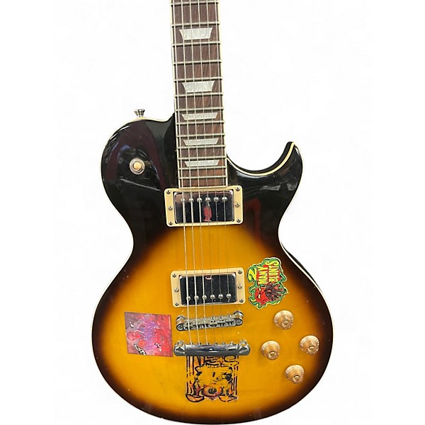 Used Monoprice SINGLECUT 2 Color Sunburst Solid Body Electric Guitar