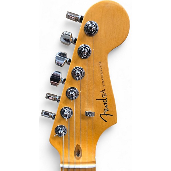 Used 2021 Fender American Ultra Stratocaster Cobalt Blue Solid Body Electric Guitar