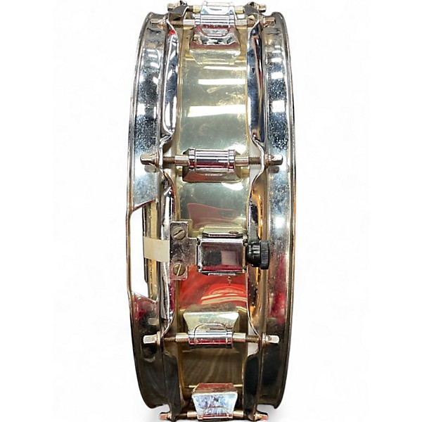 Used Remo 14.25in Quadura Piccolo Snare Gold Drum