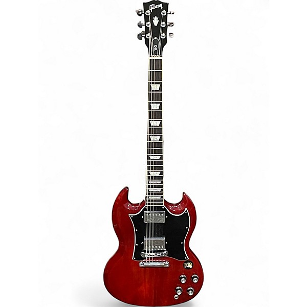 Used Gibson SG Standard Cherry Solid Body Electric Guitar