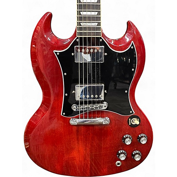 Used Gibson SG Standard Cherry Solid Body Electric Guitar