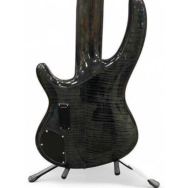 Used Dean Edge 5 String EMG Green Electric Bass Guitar