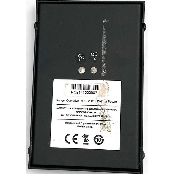 Used Maestro Ranger Overdrive Effect Pedal