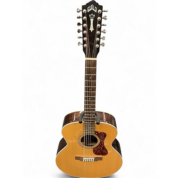 Used Guild Gad Series F-1512 Natural 12 String Acoustic Guitar