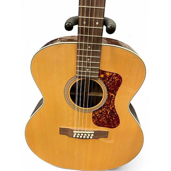 Used Guild Gad Series F-1512 Natural 12 String Acoustic Guitar
