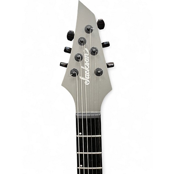 Used Jackson Pro Series Misha Mansoor Signature Juggernaut HT6 Satin Gun Metal Gray Solid Body Electric Guitar