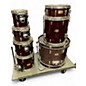 Used Pearl 7 Piece 7-Piece Export Wine Red Drum Kit thumbnail