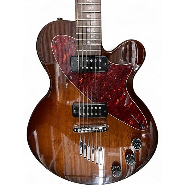 Used Yamaha AES800 2 Color Sunburst Solid Body Electric Guitar