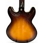 Vintage 1990s Yamaha SA 1100 2 Color Sunburst Hollow Body Electric Guitar