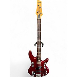 Used Ibanez soundgear gio Red Electric Bass Guitar