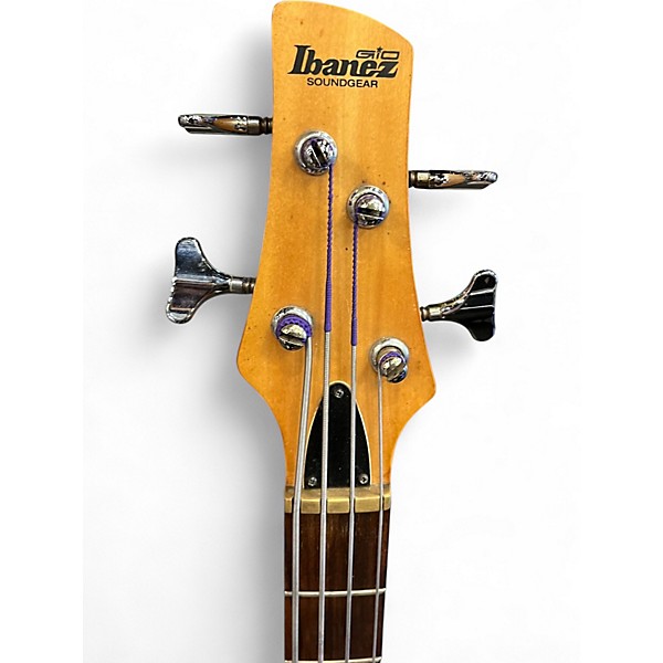 Used Ibanez soundgear gio Red Electric Bass Guitar
