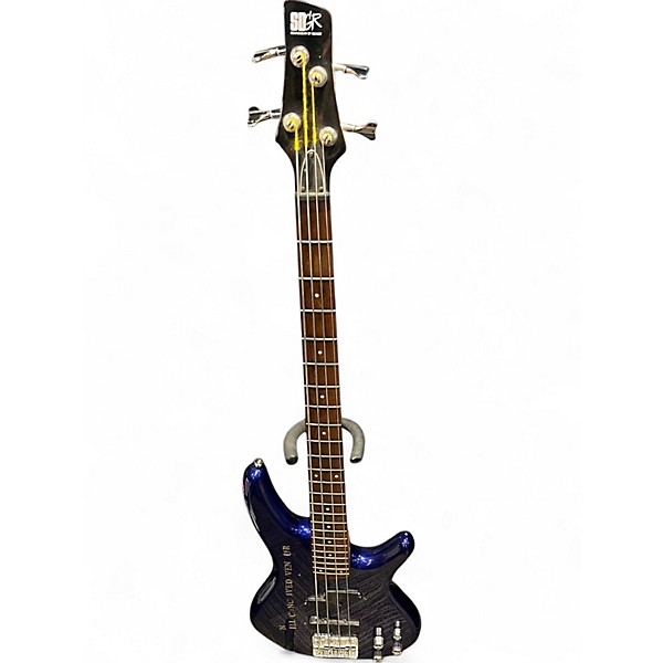 Used Ibanez SOUNDGEAR Blue Electric Bass Guitar