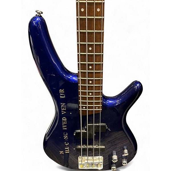 Used Ibanez SOUNDGEAR Blue Electric Bass Guitar