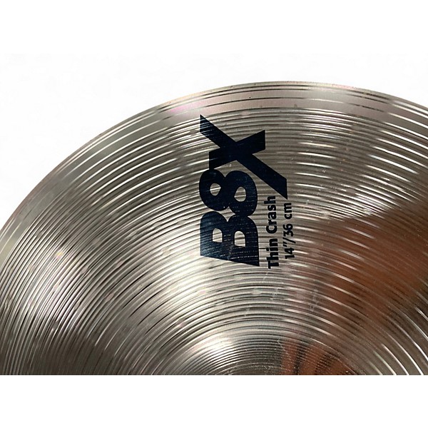 Used SABIAN 14in B8X THIN CRASH Cymbal