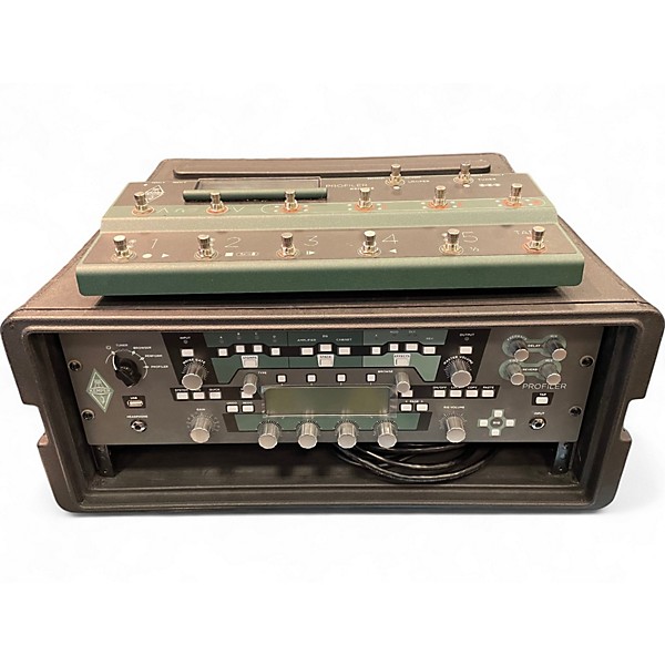 Used Kemper Profiler Rack Non Powered with Remote Solid State Guitar Amp Head