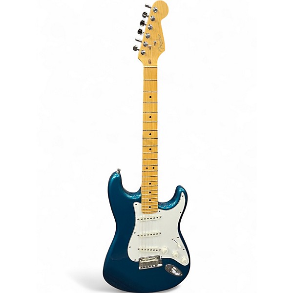 Used 1999 Fender American Standard Stratocaster TEAL BLUE Solid Body Electric Guitar