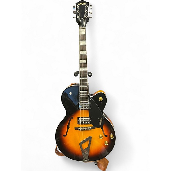Used Gretsch Guitars G2420 2 Tone Sunburst Hollow Body Electric Guitar
