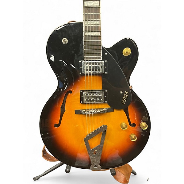 Used Gretsch Guitars G2420 2 Tone Sunburst Hollow Body Electric Guitar