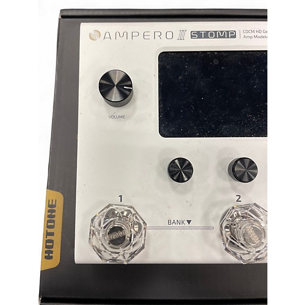 Used Hotone Effects AMPERO II STOMP Effect Processor