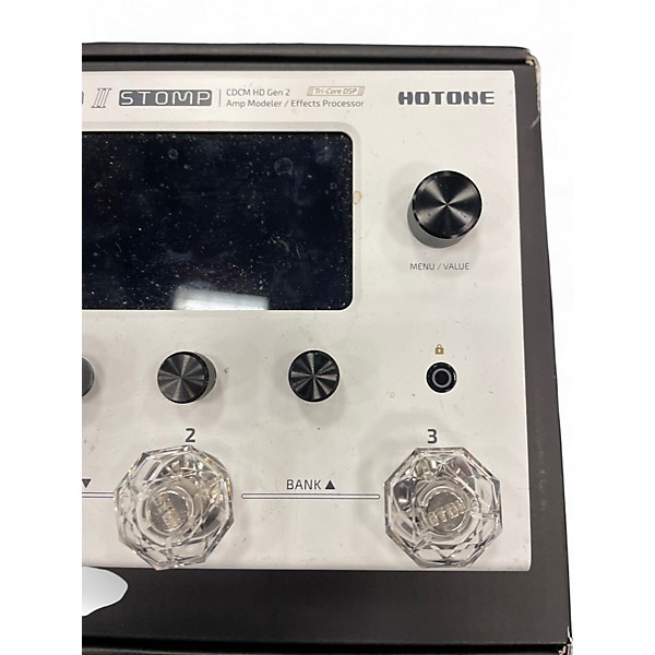 Used Hotone Effects AMPERO II STOMP Effect Processor