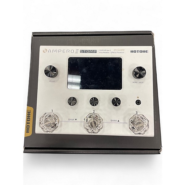 Used Hotone Effects AMPERO II STOMP Effect Processor