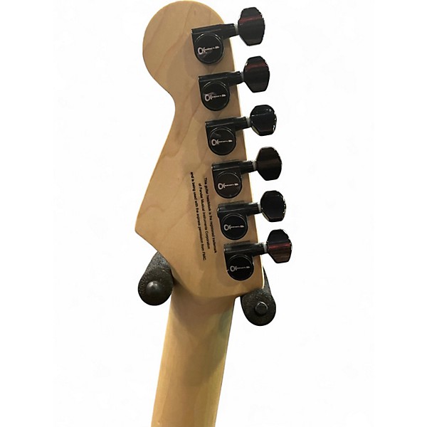 Used 2022 Charvel Charvel Pro-Mod San Dimas Style 1 HH FR E NEON PINK ASH Solid Body Electric Guitar