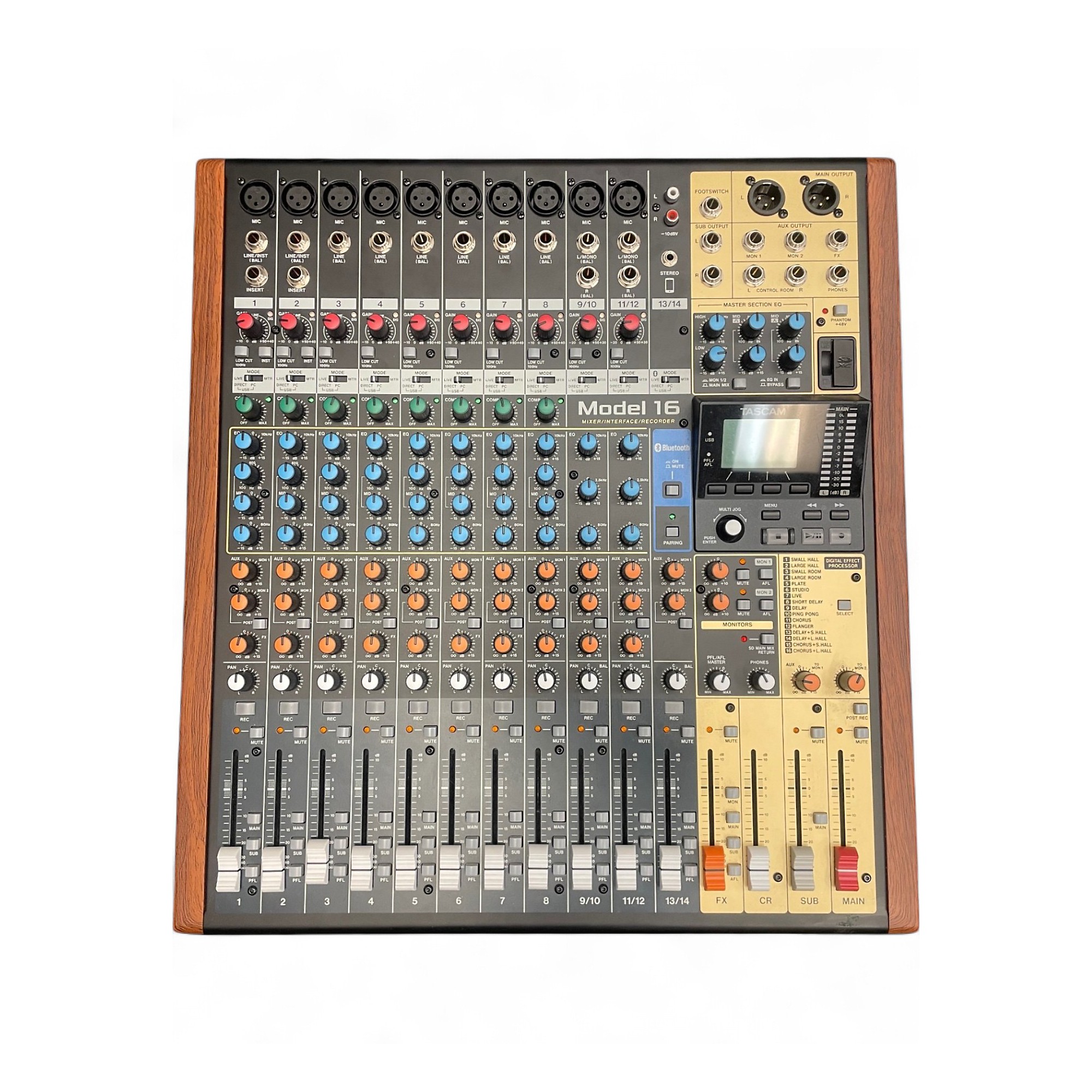 超人気の雑貨店 Digital 16 MODEL TASCAM Used Mixer Center Guitar | 配信機器・PA機器・レコーディング機器